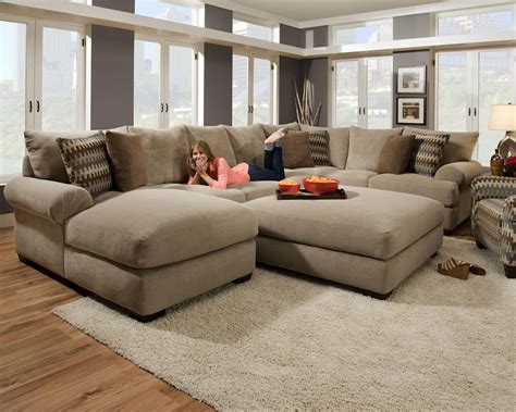 most comfortable deep oversized sectionals.